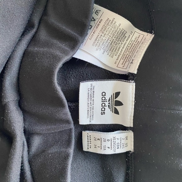 ADIDAS Trefoil Leggings- Skinny Ankle Logo Pants size XS - Picture 4 of 4
